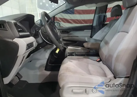 2019 Honda Odyssey Ex z USA, uszkodzony, nr VIN 5FNRL6H52KB124079